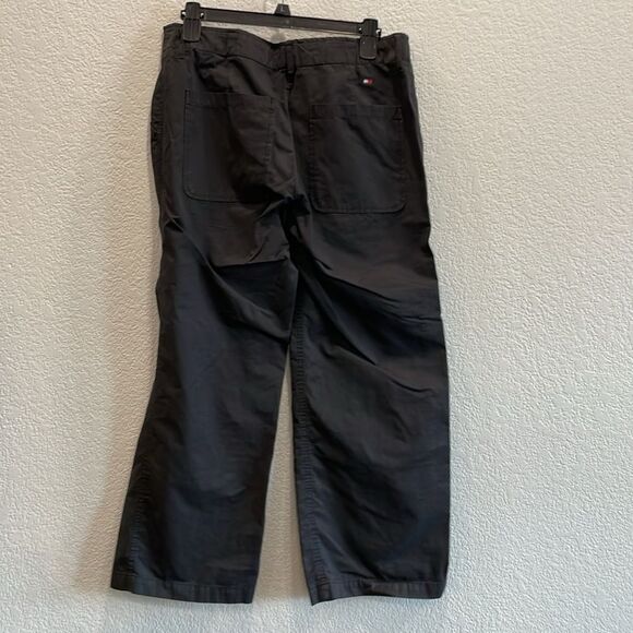 Tommy Hilfiger Black Wide Leg Cargo Pants Size 10 - Picture 5 of 7